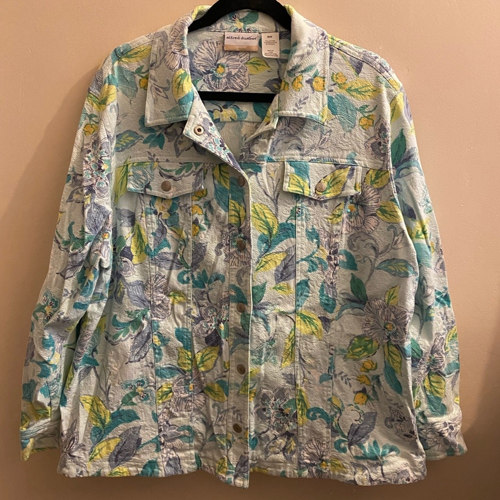 Alfred Dunner Woman Brightly Colored Jacket